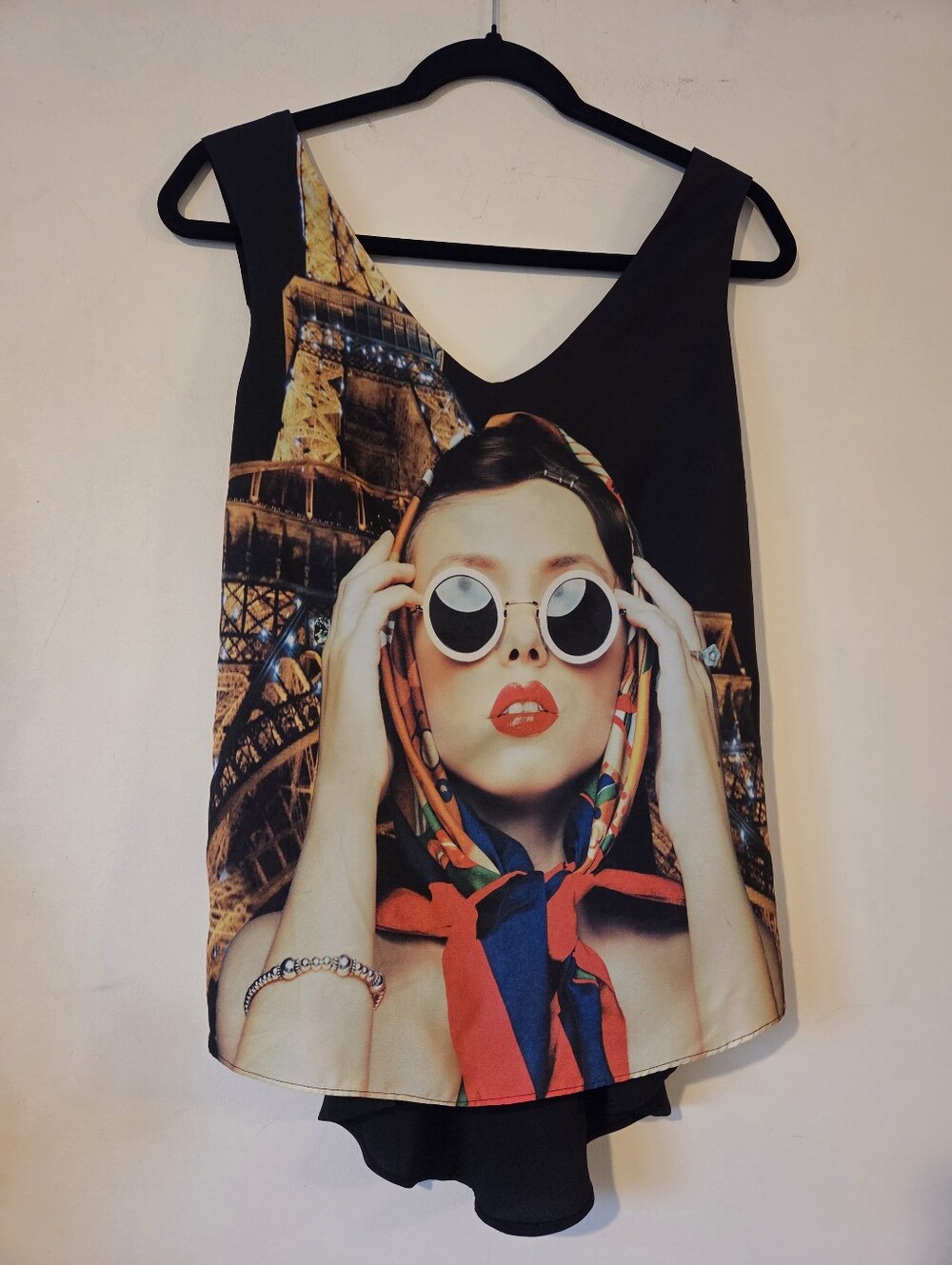 Diva Eiffel Tower Tunic Tank
